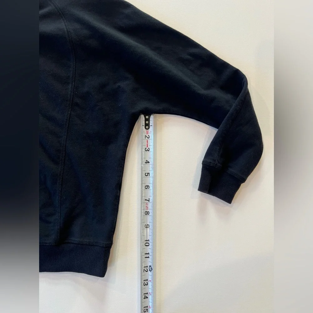 Mercer & Madison Black Dolman Sleeve Hoodie - Picture 4 of 9